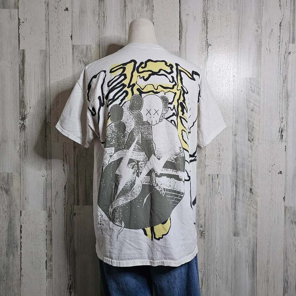 Travis Scott Cactus Jack x KAWS for Fragment Graphic T-Shirt